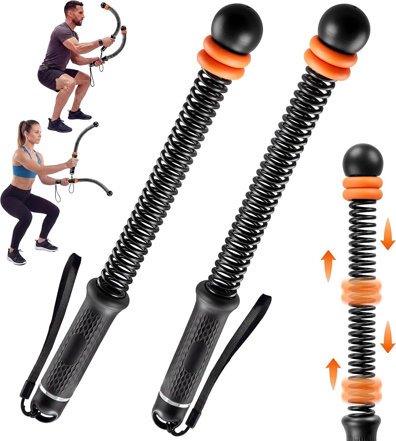 Battle Rope Exercise - Ev Spor Salonu için Ayarlanabilir İpsiz
