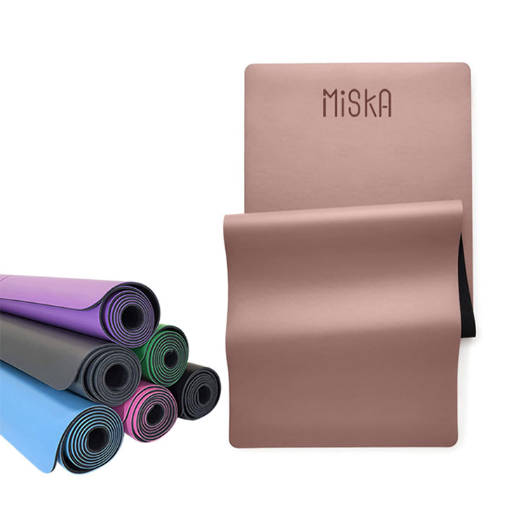 Yoga Fitness Logo Design - Yoga Matları Özel Logo Çevre Dostu