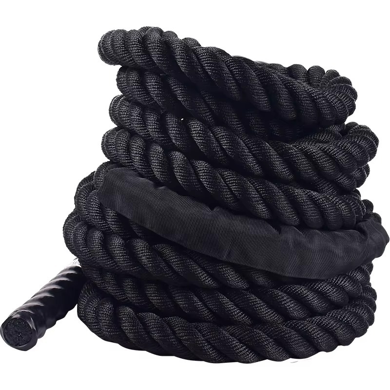 Battle Rope Exercise - 3.8cmx9m Dövüş İpi Pürüzsüz Salıncak Antrenmanı
