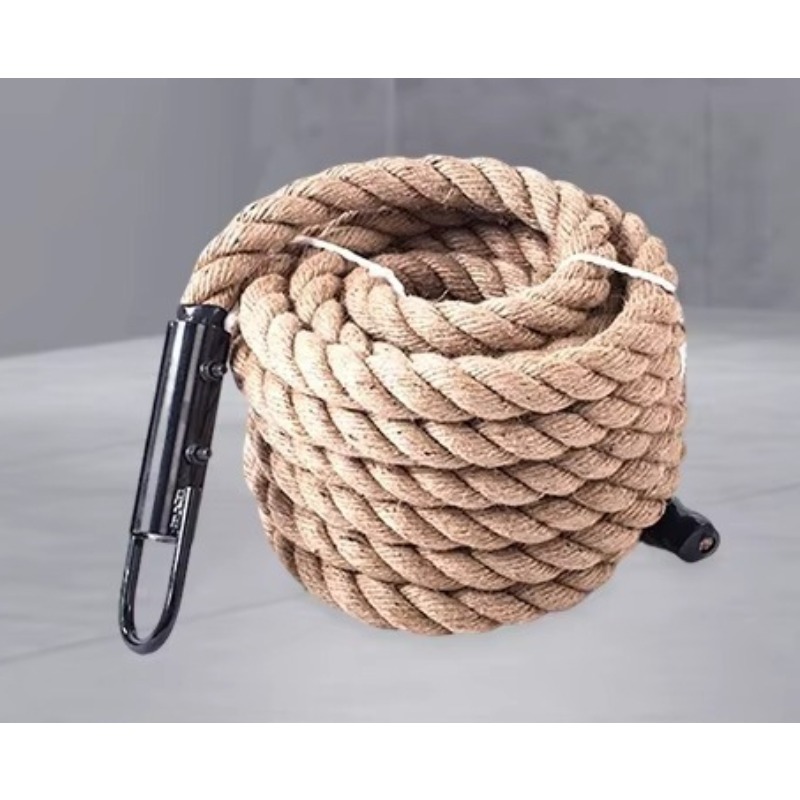 Battle Rope Exercise - 9m Battle Rope, Sabit Montaj Kancasıyla