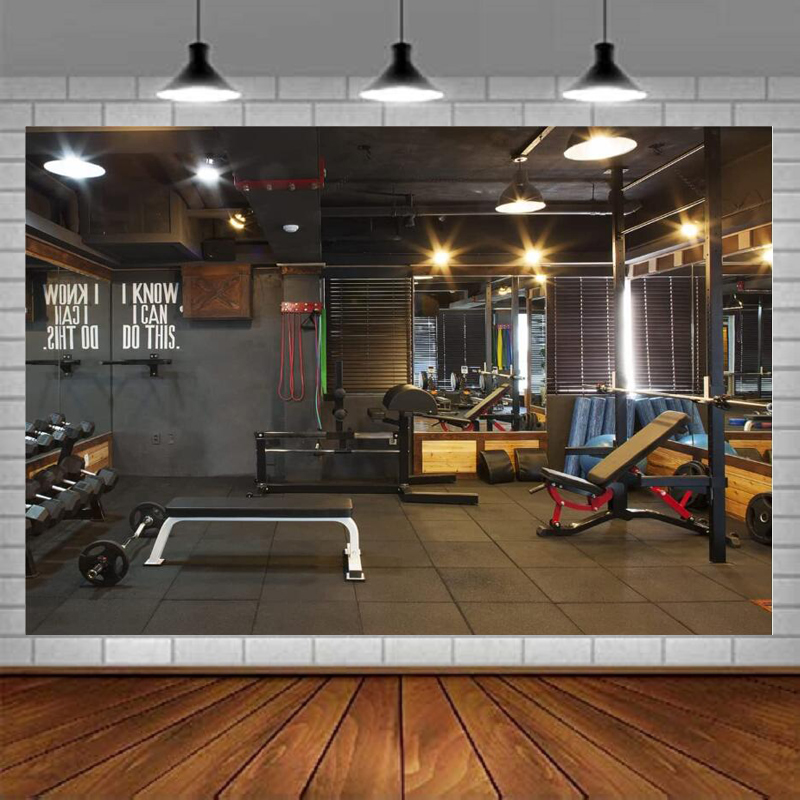 Yoga Fitness Video - Spor Salonu Fotoğrafçılığı Arka Planı Fitness