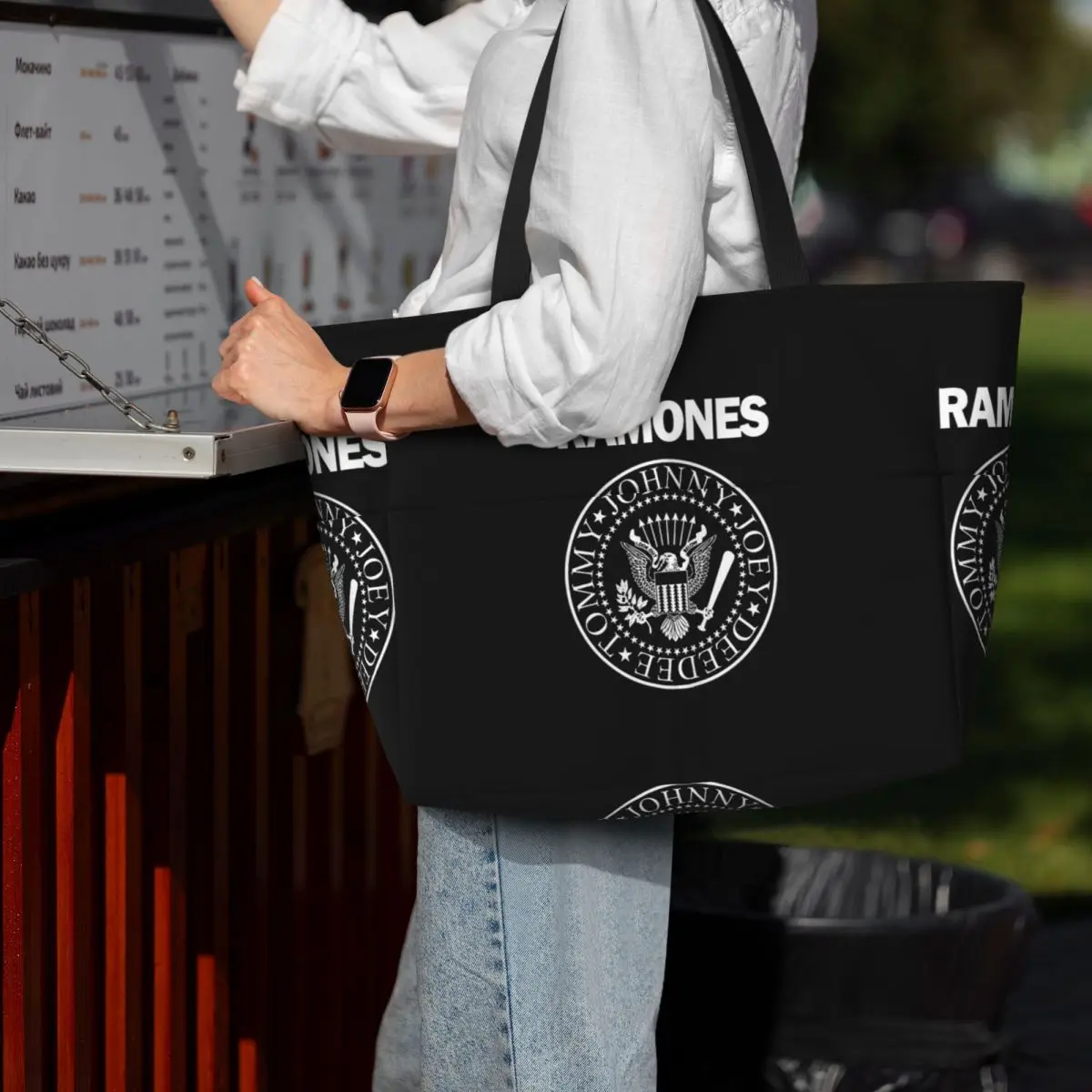 Yoga Fitness Merch - Ramone Merch Plaj Çantası Spor Salonu