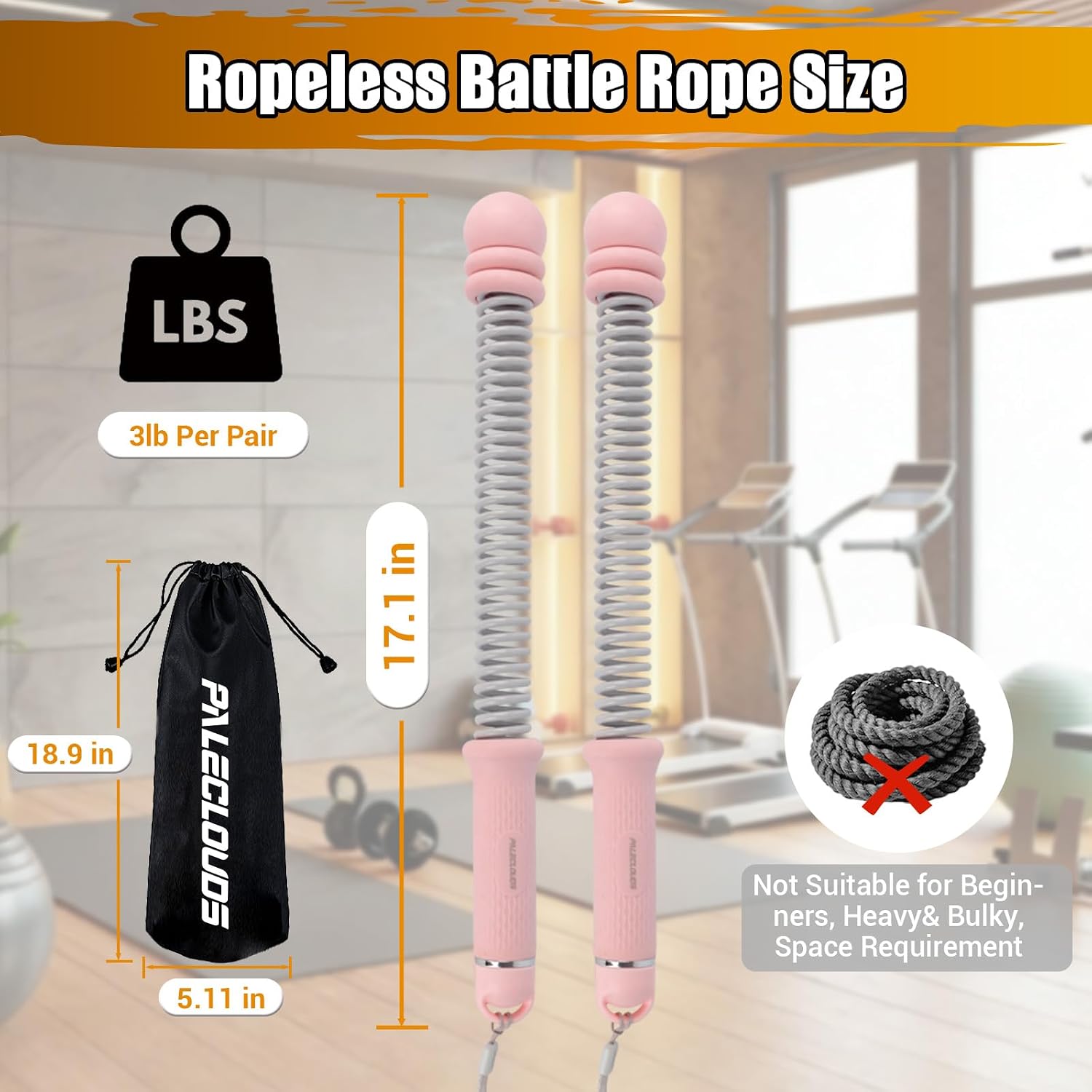 Taşınabilir İpsiz Battle Rope' - Battle Rope Exercise incelemesi ve fiyatı