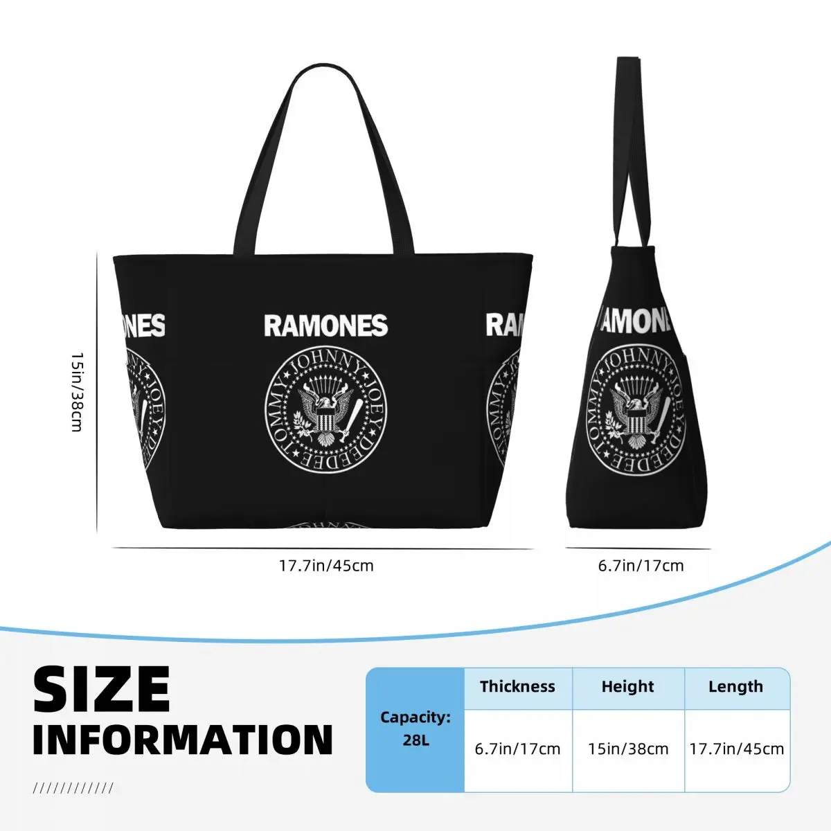 Ramone Merch Plaj Çantası Spor - Yoga Fitness Merch incelemesi ve fiyatı