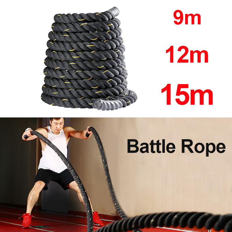 9M/12M/15M Fitness Battle Rope - Battle Rope Exercise incelemesi ve fiyatı